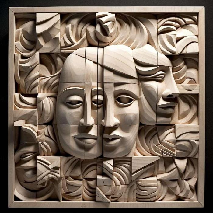 نموذج ثلاثي الأبعاد لآلة CNC 3D Art 